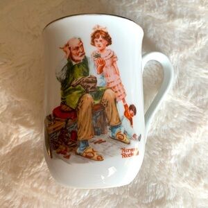 3/$10 Vintage Norman Rockwell "The Cobbler" 1982